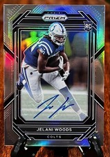 2022 Panini Prizm Rookie Autographs Silver #359 Jelani Woods RC