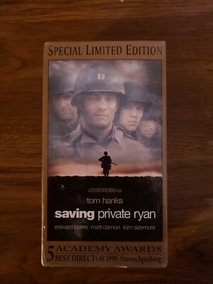 Saving Private Ryan VHS 2000 2-Tape Set Special Limited Edition Brand New