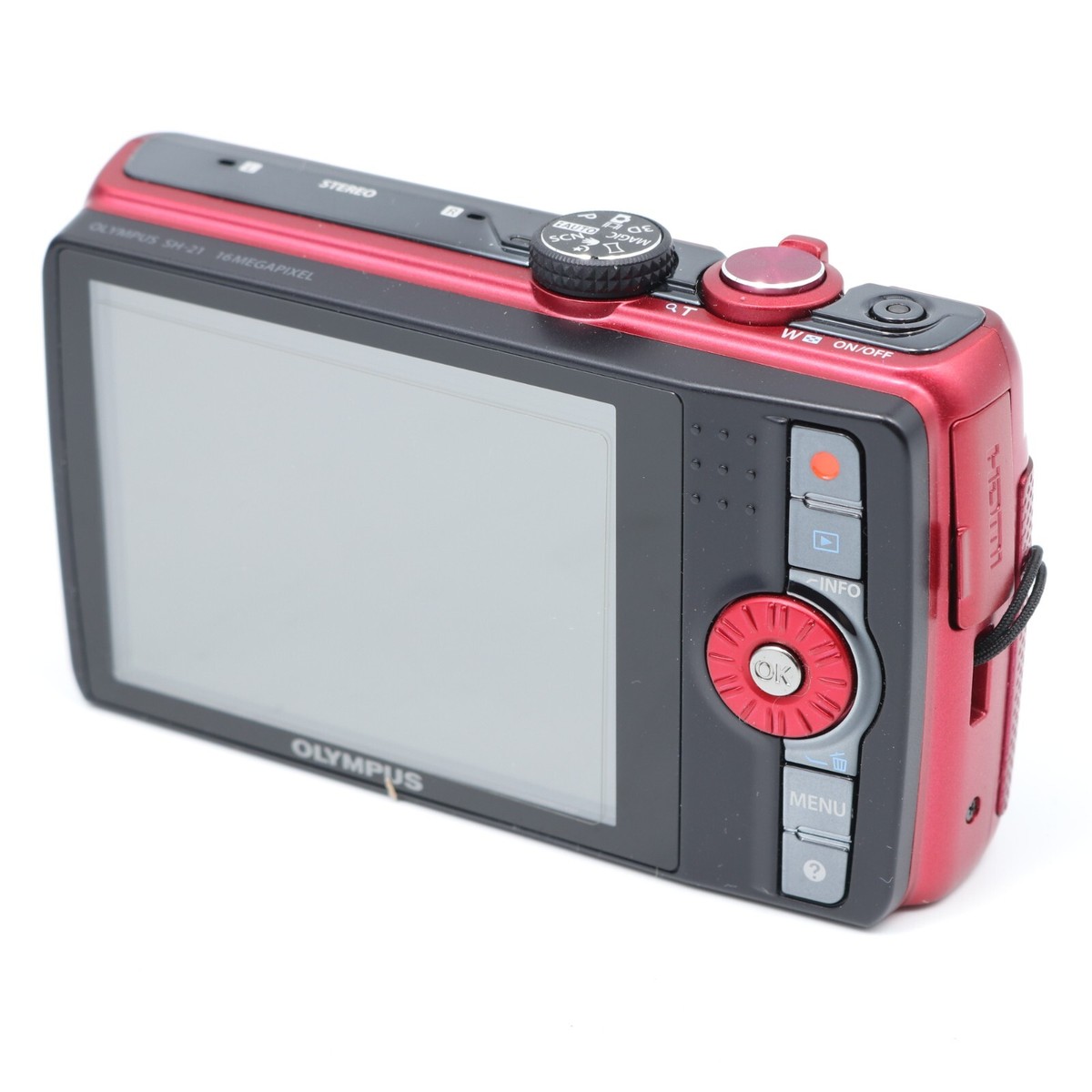 OLYMPUS オリンパス SH-21 レッド JGR205076 #30786 購入 Olympus SH