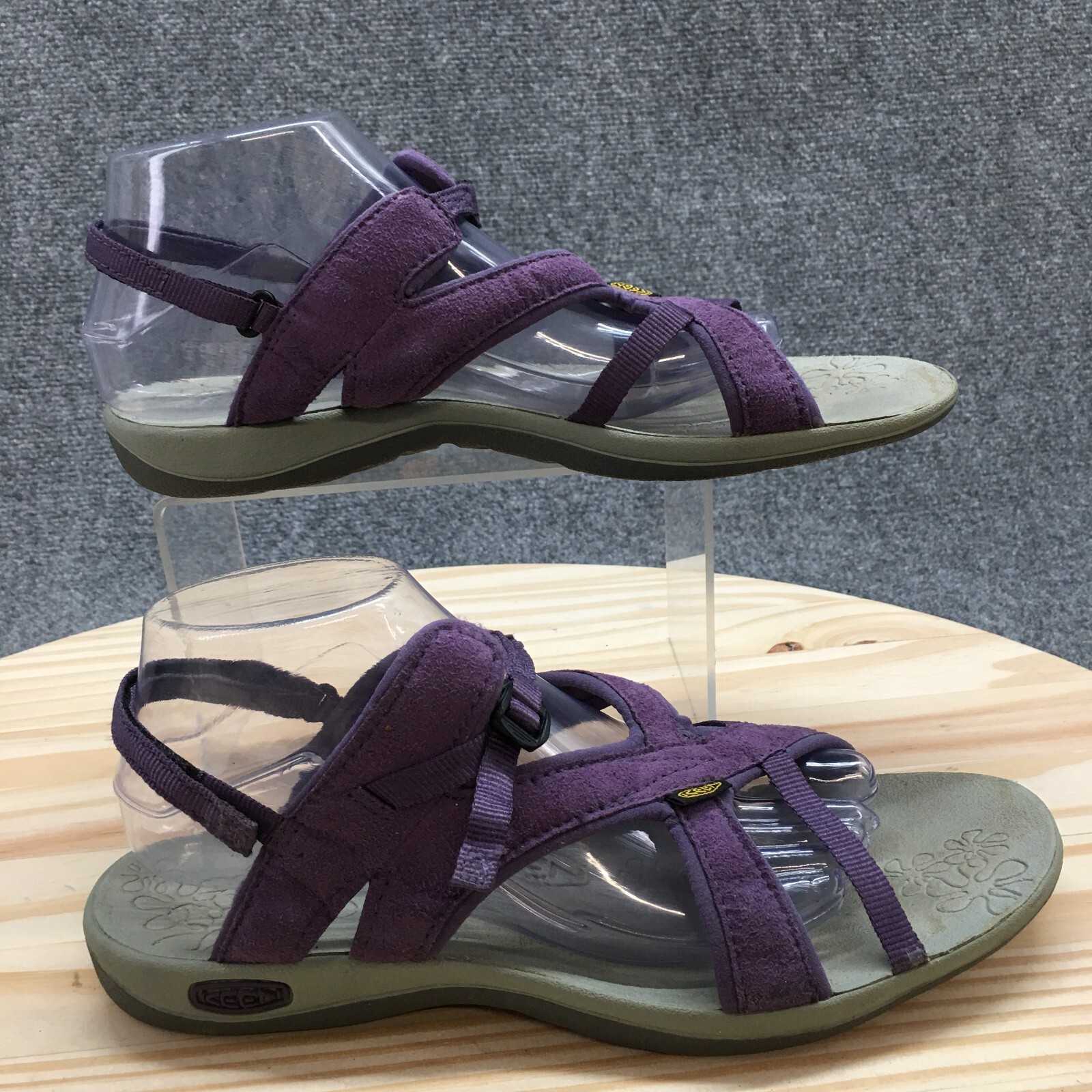 Sandali Keen donna 10 5 La Paz con cinturino viola gancio e passante outdoor 1003785