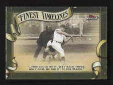 Roger Maris 2024 Topps Finest Finest Timelines New York Yankees #FT-4