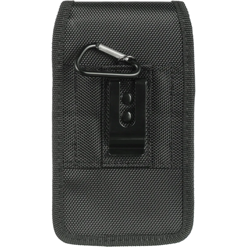 Funda protectora vertical con clip para cinturón para teléfono celular para iPhone XS Max 8 Plus Foto 3 de 4