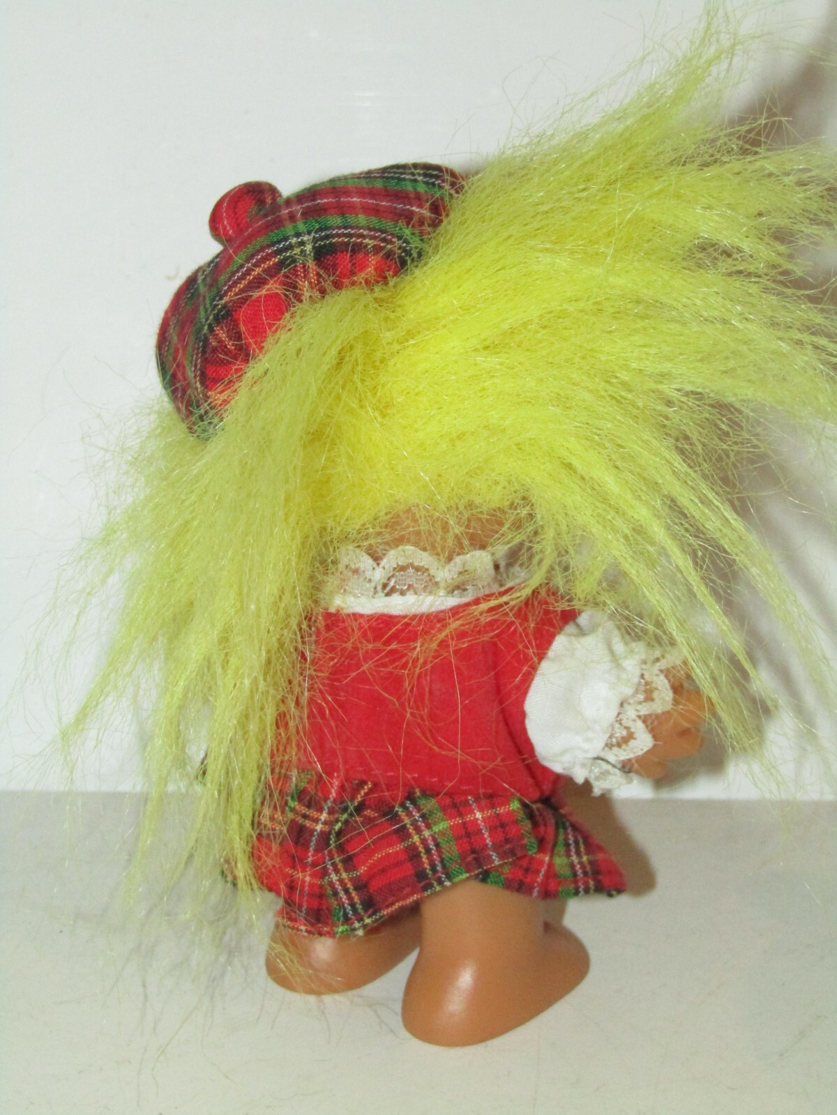 Vintage Troll Doll 1990 Scottish Troll Yellow Hair Rare Collectable RUSS TROLL eBay