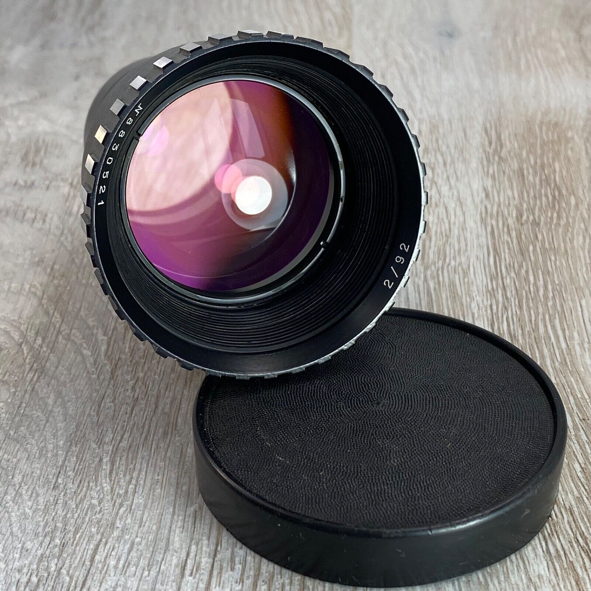 Vintage Lens Zebra F-92 90mm f/2 Portrait Planar USSR Lens