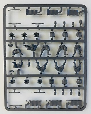 Samurai Wars Ashigaru Warriors NEW   2 Sprues   6 Minis   Fireforge Games