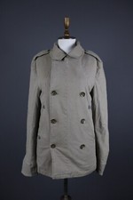 RAG BONE New York Brown Double Breasted Coat Jacket Size 38
