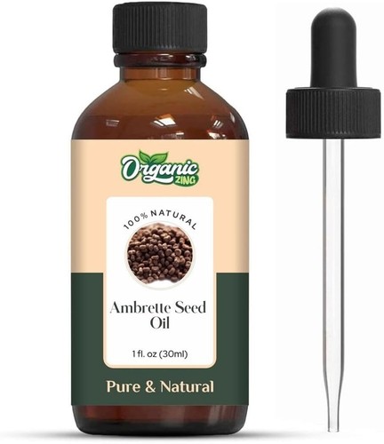 Organisches Zing Ambrette 100% Reines & Natürliches Ätherisches Öl (1 - 4 Fl Oz) - Picture 8 of 9