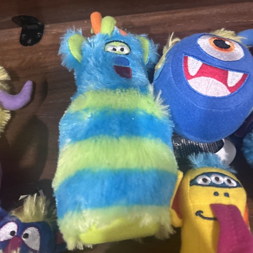 Melissa & Doug Plush Fuzzy Monster Bowling Set - 6 Pins 1 Ball - Picture 4 of 8