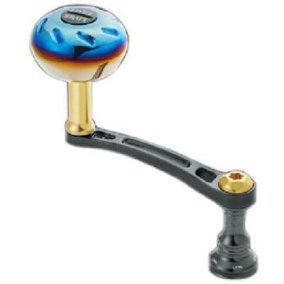 ⭐︎ LIVRE Light Arm 65 シマノ S1 ⭐︎ LIVRE Spinning custom Handle Light Arm 65 GUNMETAL GOLD for