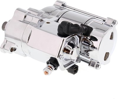 All Balls Chrome 1.4 Starter Motor For 2005-2009 Buell Lightning XB12S