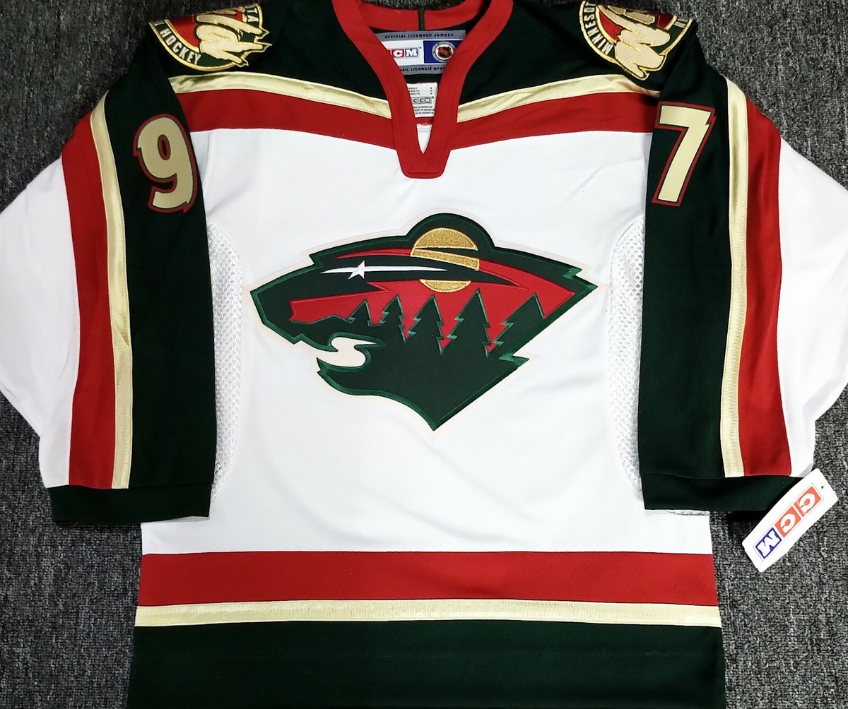 Maillot De Hockey Vintage CCM - Marian Gaborik, Minnesota Wild, Taille XL - Coupe Pro LNH