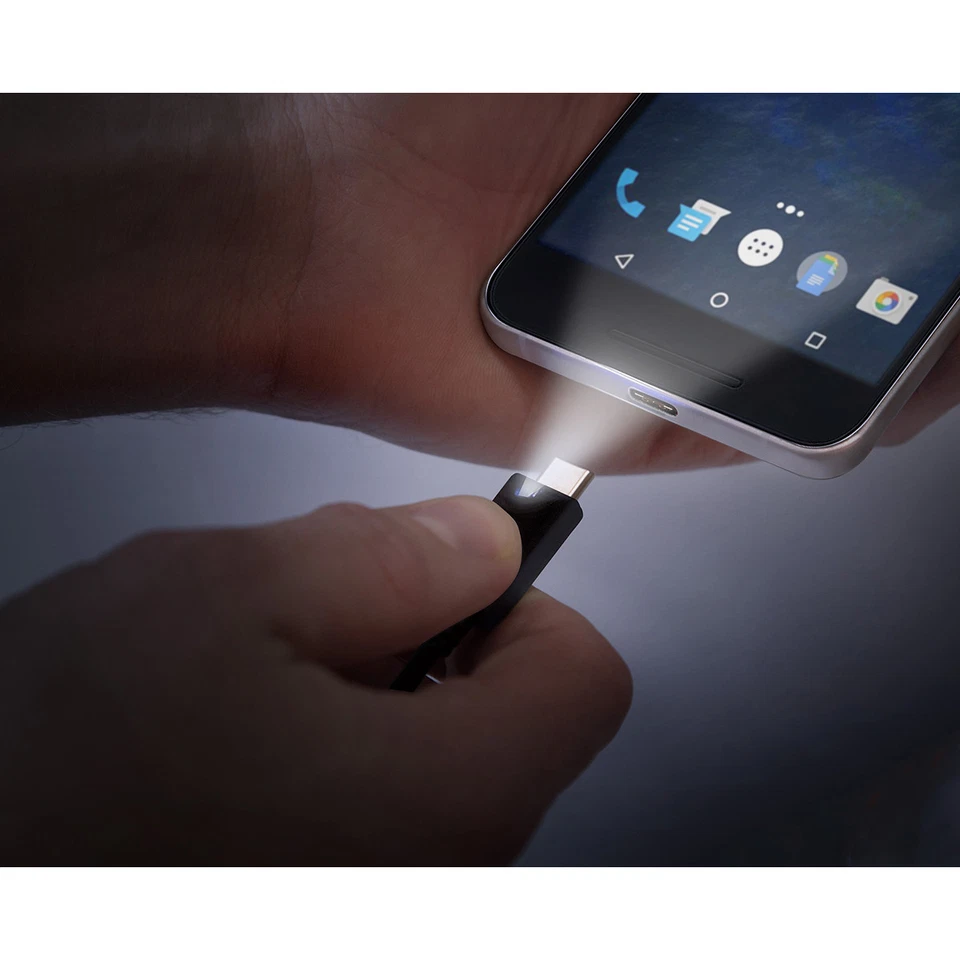 Naztech Lighted USB-C 6' High-Speed Charge and Sync Cable - Image 2 of 2