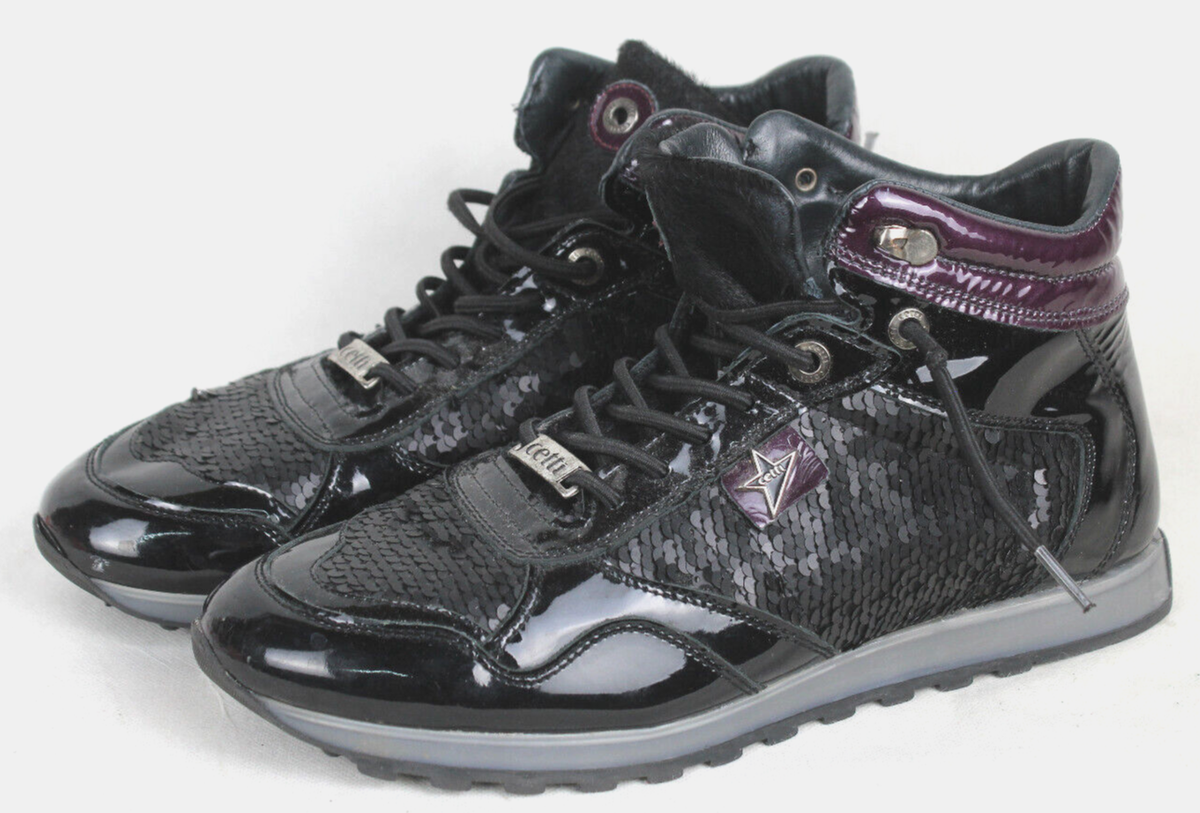 Cetti trainers sneakers, sequins, women's size 42, very good condition