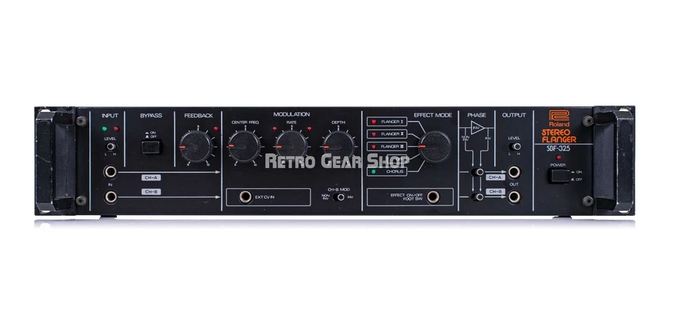 Roland SBF-325 Stereo Flanger Effects Unit Vintage Rare SBF325 - Image 2 of 4