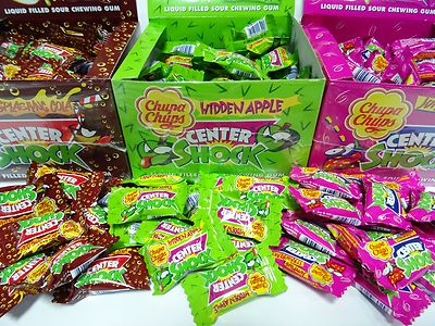 Sour Liquid Filled Chewing Gum CENTER 