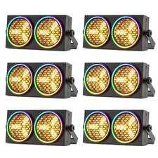 COB LED Par Retro Flash Licht DMX RGBW Blinder Par Bühnenlicht Theater strahler