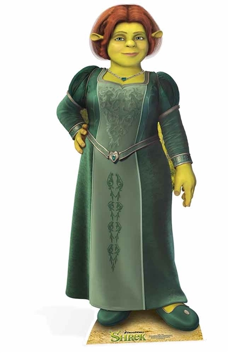 Princess Fiona from Shrek Cardboard Cutout  Stand Up Standee Childrens parties