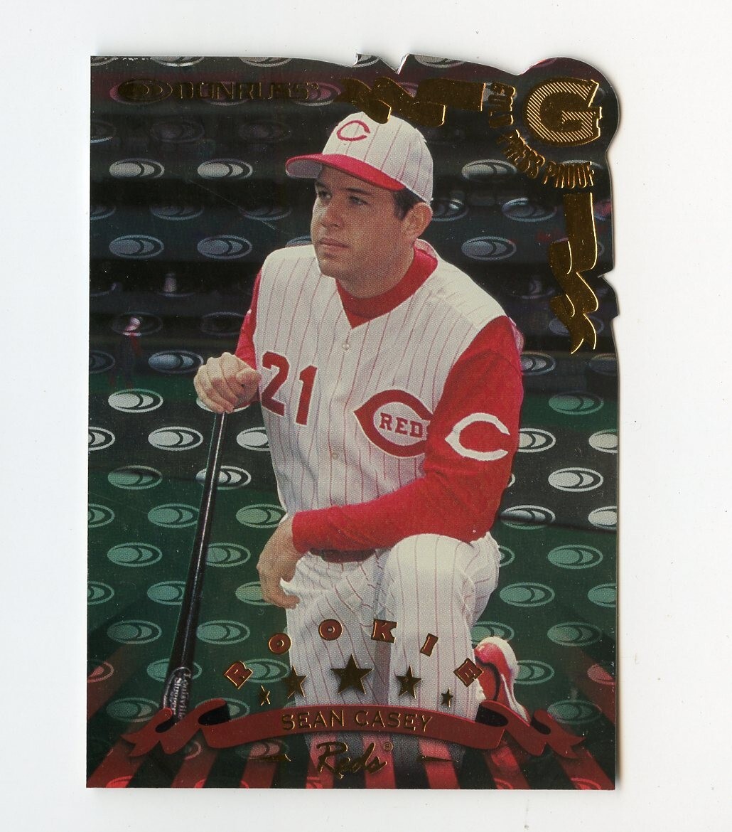 B926 SEAN CASEY 1998 DONRUSS GOLD PRESS PROOF 1/500 #271 B926 SEAN CASEY 1998 DONRUSS GOLD PRESS PROOF 1/500 #271