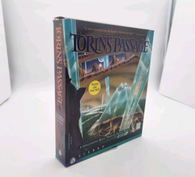 Torin's Passage - Vintage 1995 PC Game Big Box Fantasy Sierra