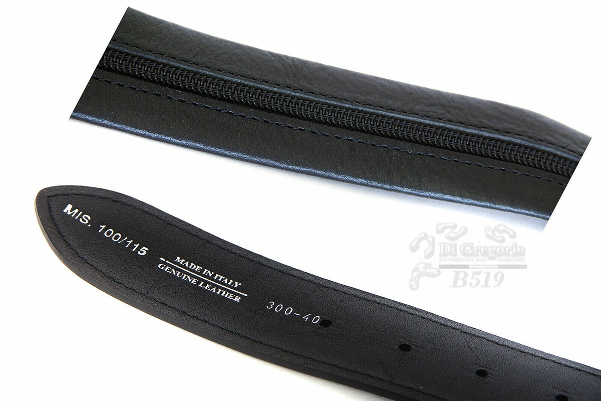 Cintura Sicurezza Anti-taccheggio Cintura In Vera Pelle USA Con Tasca Nascosta - Portafoglio Portasoldi Sicuro, Importazione Americana Cintura Tasca Nascosta Portafoglio - Foto 5