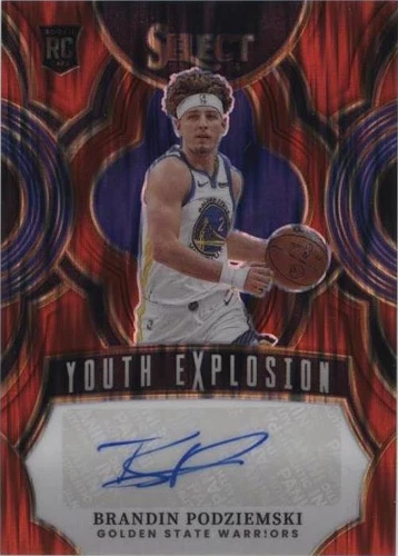 2023-24 Panini Select - Brandin Podziemski #YE-POD