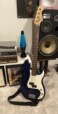 Fender Bass Guitar Squier Navy Blue 20th Anniversary P- Bass Affinity Series