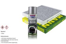 MANN-Innenraum-Filter+Klima-Reiniger für Smart Fortwo Cabrio 451 Coupe