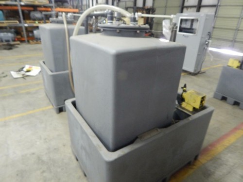 Stabrex Nalco Stabrex 110Gallon All Plastic Porta Feed w/ Olmi Milton A141 ...