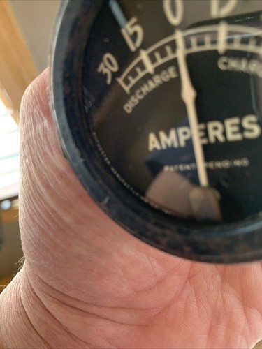Vintage Rochester Engine Amps Amperes Gauge Military Ford Dodge Jeep Army - Picture 2 of 8