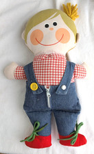 Vintage 1976 Playskool Dapper Dan 15 Plush Te...