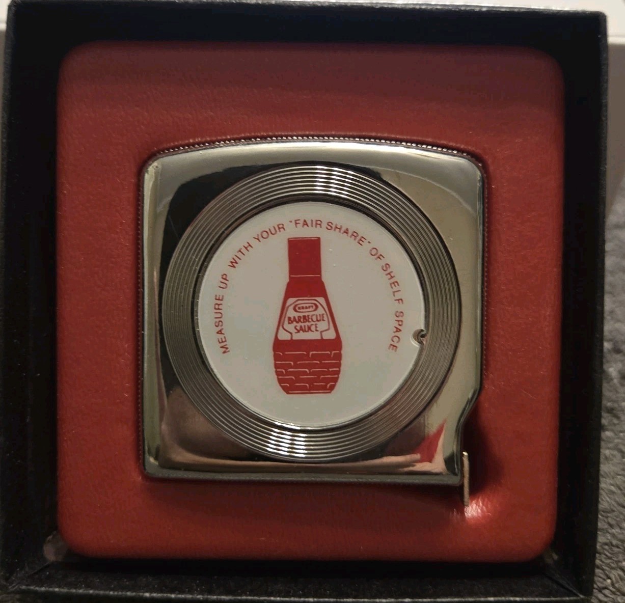 Tape Measure In Case Food Advertising