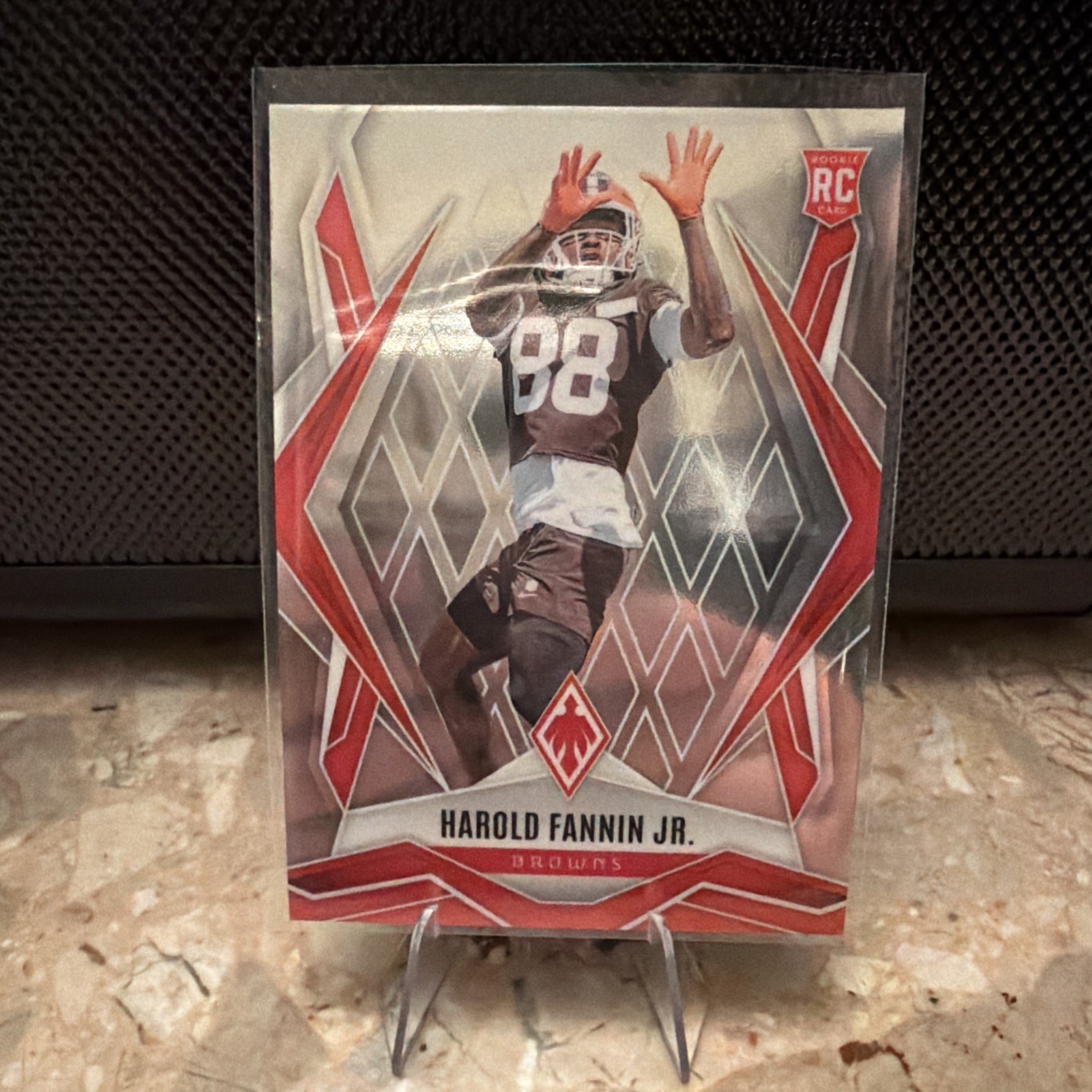2025 Panini Phoenix Harold Fannin Jr #217 RC Cleveland Browns