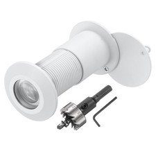 Door Pebble Suitable for 2'' to 3'' Doors, White