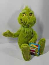 Aurora Dr Seuss The Grinch 16" Plush Stuffed Animal Toy Green Holiday NWT 15901