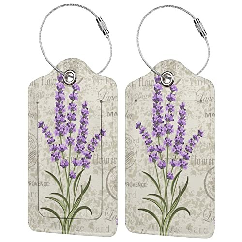 Tags For Women Girls Luggage Tag - Lavender