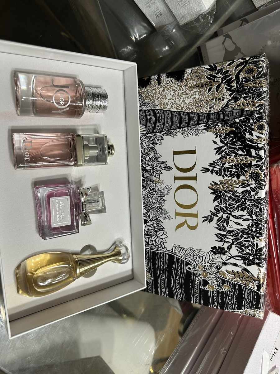 Dior Miniature Set Spray Gift Set, 4 x 0.1 fl oz Mini Bottles | eBay
