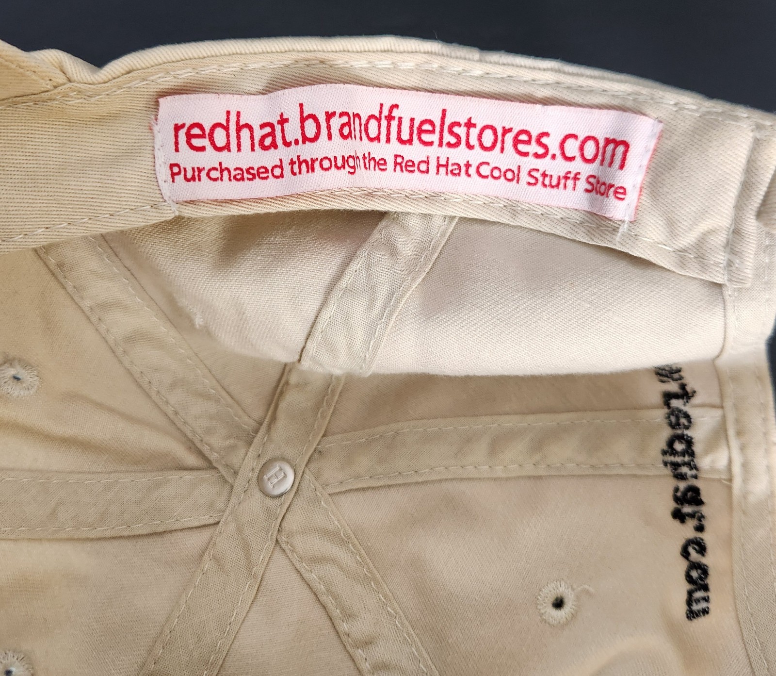 Linux Red Hat Baseball Cap Hat Official Geek Wear… - image 11