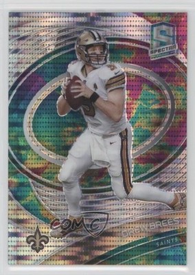 2021 Panini Spectra Celestial Prizm 98/99 Drew Brees #112 HOF 0e5c