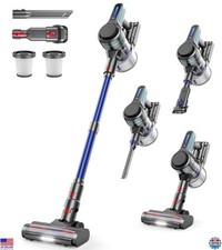NADALY 8-in-1 Cordless Vacuum Cleaner - Lightweight, 45 Min Runtime, Anti-Tangle