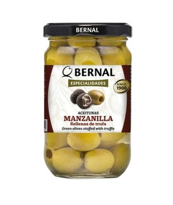 BERNAL -  Oliven gefüllt - Trüffelpaste 300g