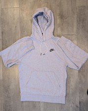 Nike Sweater Mens XS Light Purple Swoosh Logo Hoodie Sweatshirt