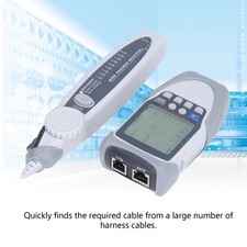 New Digital Network Cable Tester Reliable Ethernet POE Finder Tool For IT