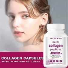 2 - 5 Multi Collagen Complex 360 Capsules Type I II III V X Good For Skin Women