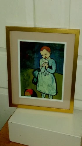 Pablo Picasso , Child With A Dove  Framed Print