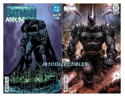 Absolute Batman Ark-M Special #1 2nd Print A & B Variants (3/18)