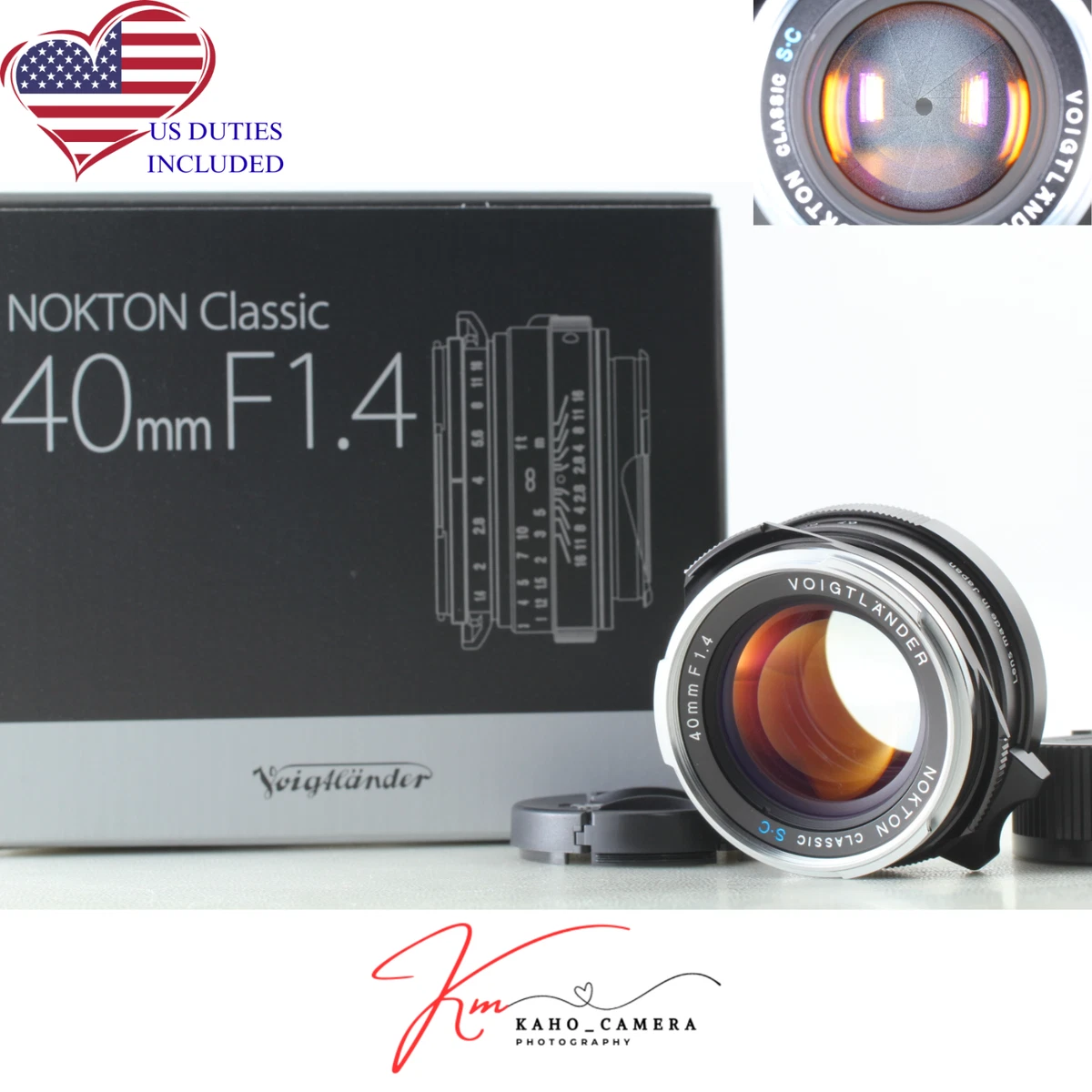 Voigtländer f/1.4 Lenses 40mm Focal for sale - eBay