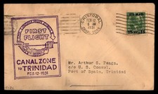 Mayfairstamps US 1931 Canal Zone Cristobal to Port of Spain Trinidad First Fligh