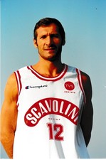 🏀 Antonello Riva - V. L. Scavolini Basketball Pesaro 1995/96 - Foto ufficiale