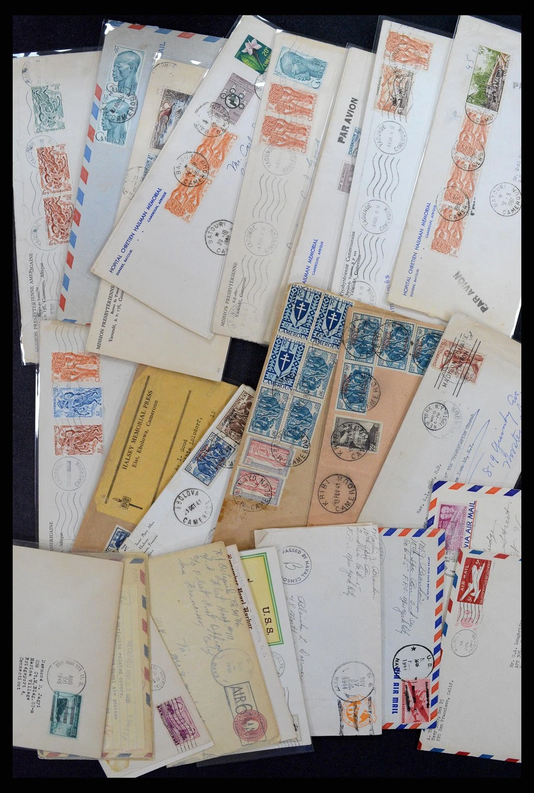 USA United States 1914-1970 Military Covers WW1 WW2 Stamp Collection
