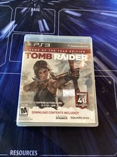 Tomb Raider -- Game of the Year Edition Sony PlayStation 3, 2014 CIB